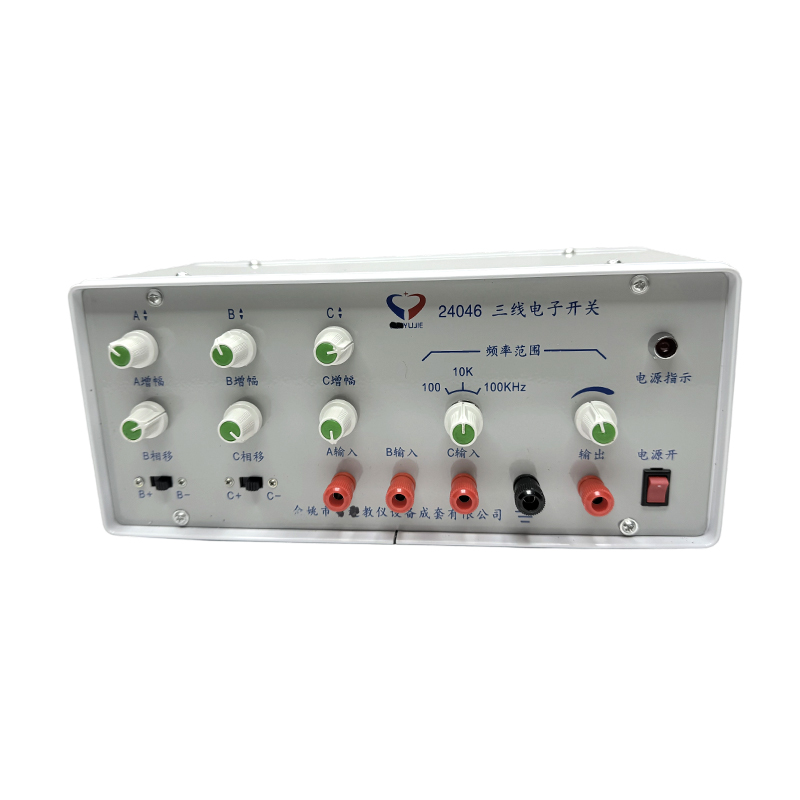 Trójprzewodowy przełącznik elektroniczny/fizyka w gimnazjum/przyrządy laboratoryjne