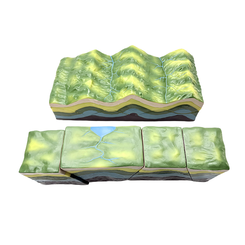 Model geologicznego instrumentu dydaktycznego. Model geometrycznego modelu demonstracyjnego