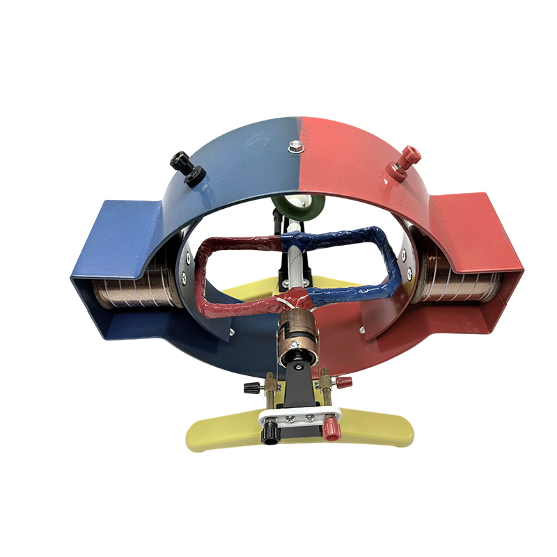 Instrument do nauczania fizyki w gimnazjum. Wyjaśnienie zasady silnika. Model struktury. Demonstracja elektromagnetyczna 